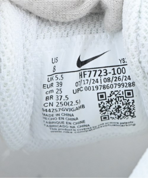 NIKE（ナイキ）スニーカー 白 サイズ:25cm レディース/2200708081075