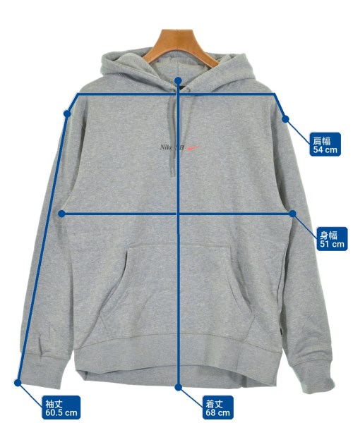 NIKE（ナイキ）パーカー グレー サイズ:L メンズ/2200704664128