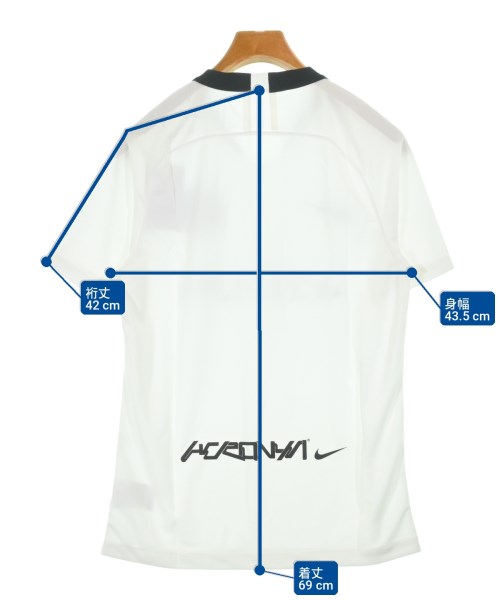 ACRONYM（アクロニウム）Tシャツ・カットソー 白 サイズ:M メンズ/2200704664135