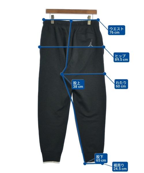 JORDAN BRAND（ジョーダンブランド）スウェットパンツ 黒 サイズ:L メンズ/2200706870169