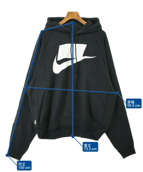 NIKE（ナイキ）パーカー 黒 サイズ:XL メンズ/2200710370266