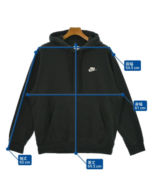 NIKE（ナイキ）パーカー 黒 サイズ:L メンズ/2200662514022