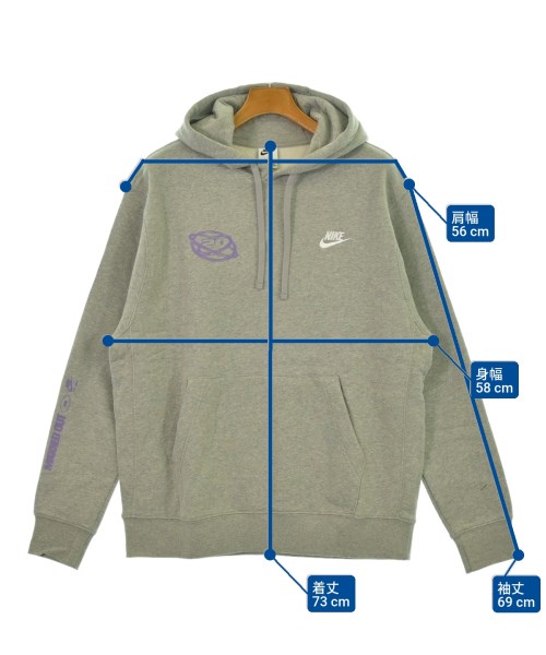 NIKE（ナイキ）パーカー グレー サイズ:XL メンズ/2200662587125