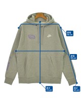 NIKE（ナイキ）パーカー グレー サイズ:XL メンズ/2200662587125