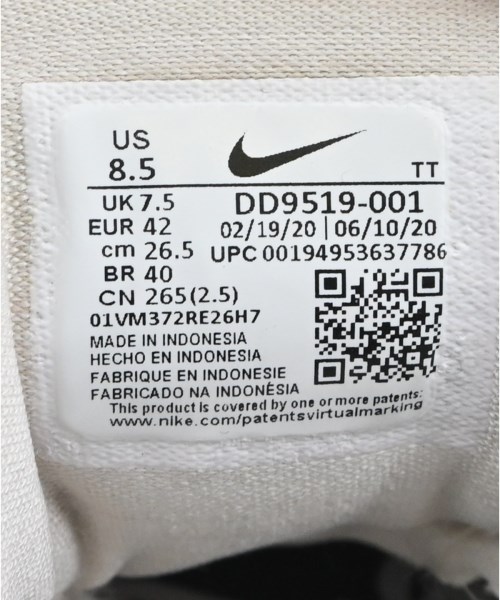 DENHAM（デンハム）スニーカー 黒 サイズ:26.5cm メンズ/2200663703128