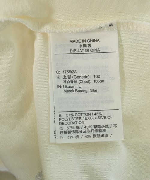 NIKE（ナイキ）Tシャツ・カットソー 白 サイズ:L メンズ/2200664177072