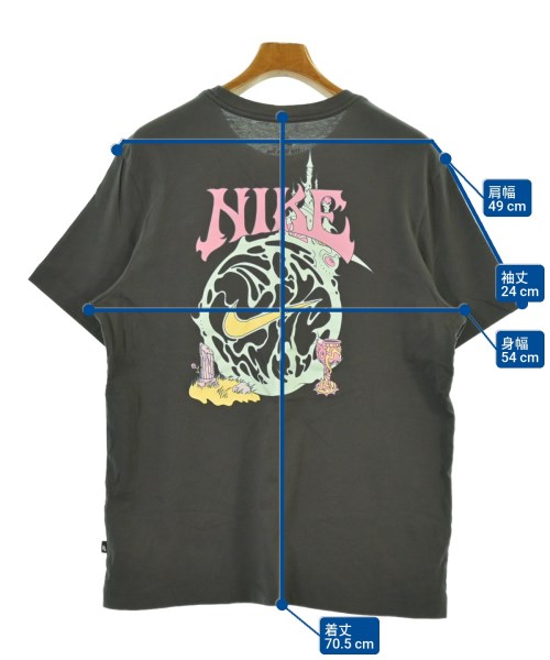NIKE（ナイキ）Tシャツ・カットソー グレー サイズ:XL メンズ/2200664275037