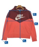 NIKE（ナイキ）パーカー 赤 サイズ:XL レディース/2200661267042