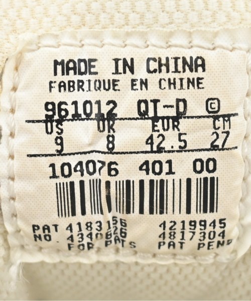 NIKE（ナイキ）スニーカー 白 サイズ:27cm メンズ/2200665107023