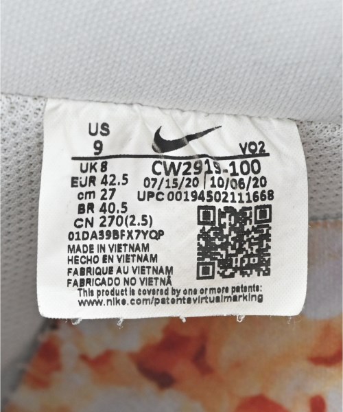 NIKE（ナイキ）スニーカー 白 サイズ:27cm メンズ/2200665758126