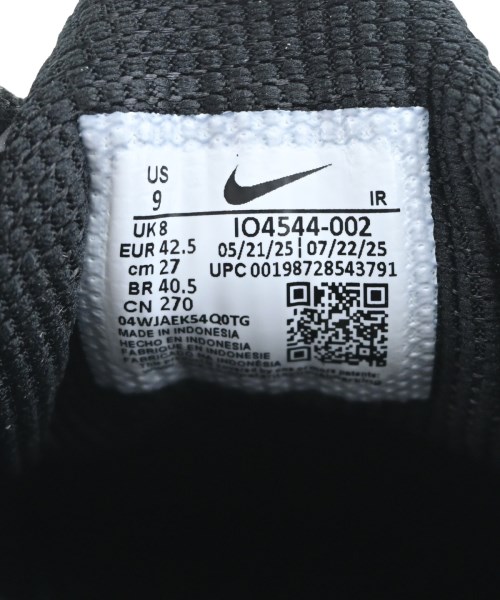 NIKE（ナイキ）スニーカー 黒 サイズ:27cm メンズ/2200664915018