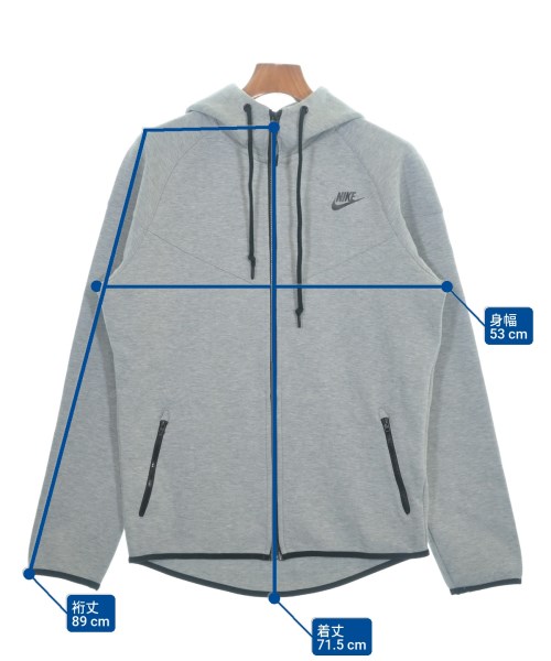 NIKE（ナイキ）パーカー グレー サイズ:L メンズ/2200664915094