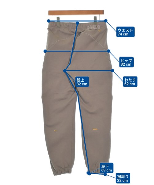 NIKE（ナイキ）スウェットパンツ カーキ サイズ:S メンズ/2200665996030