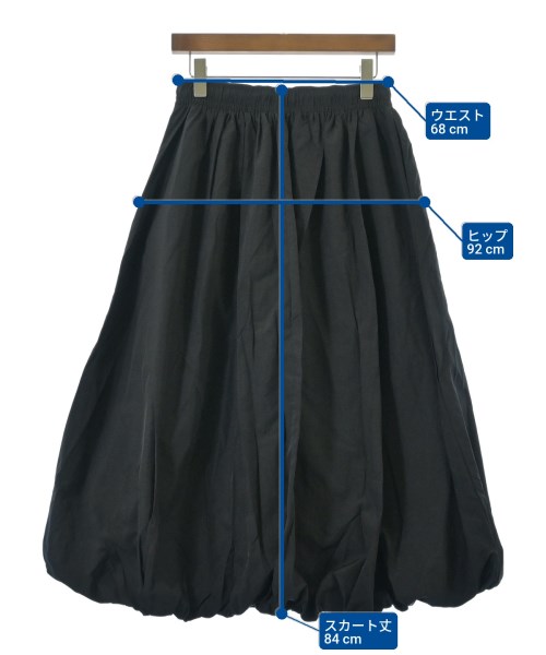 NIKE（ナイキ）ロング・マキシ丈スカート 黒 サイズ:S レディース/2200666086044