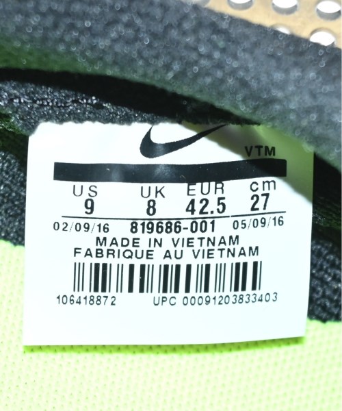 NIKE（ナイキ）スニーカー 黒 サイズ:27cm メンズ/2200666401052