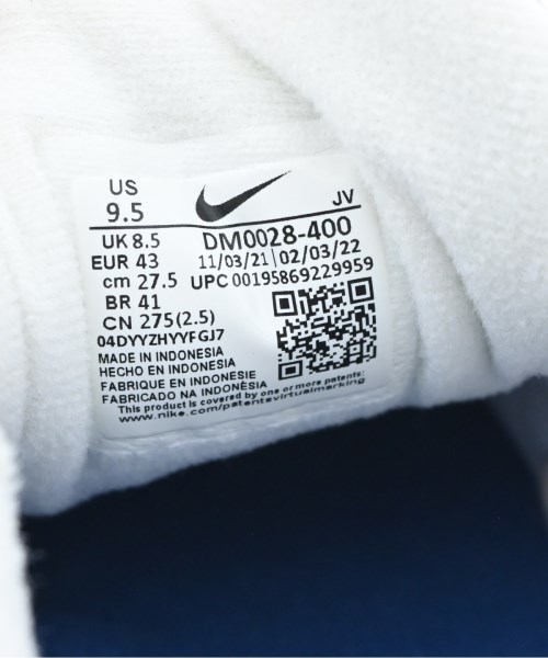 NIKE（ナイキ）スニーカー 青 サイズ:27.5cm メンズ/2200666691026