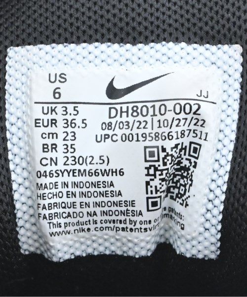 NIKE（ナイキ）スニーカー 黒 サイズ:23cm レディース/2200666755018