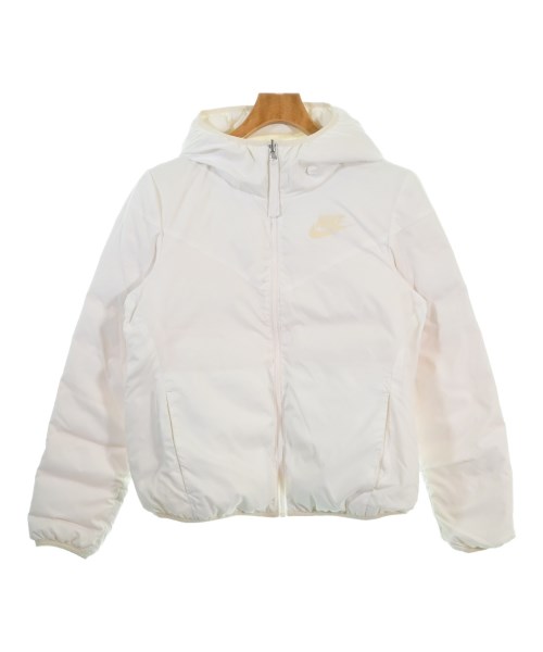 NIKE(ナイキ)ダウンジャケット/ダウンベスト 白 サイズ:M/2200665020018