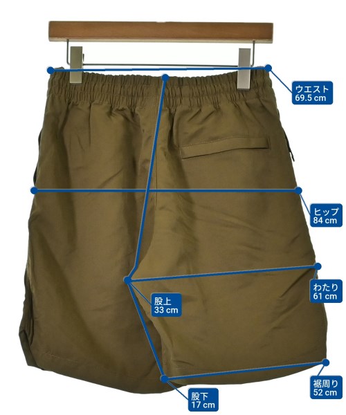 NIKE（ナイキ）ショートパンツ ベージュ サイズ:XS メンズ/2200665656965