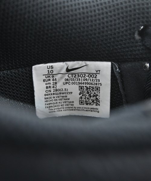 NIKE（ナイキ）スニーカー 黒 サイズ:28cm メンズ/2200730464013