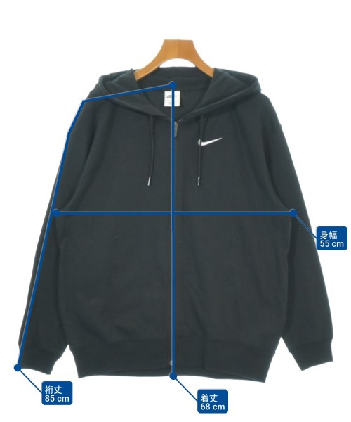 NIKE（ナイキ）パーカー 黒 サイズ:M レディース/2200727815019