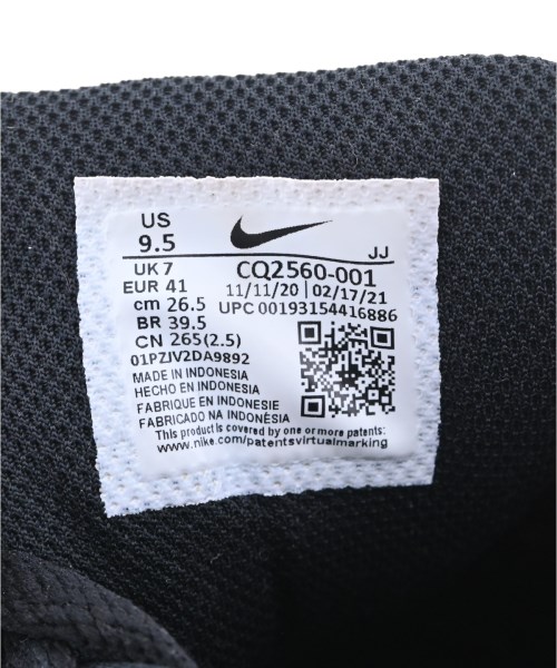 NIKE（ナイキ）スニーカー 黒 サイズ:26.5cm メンズ/2200733558092