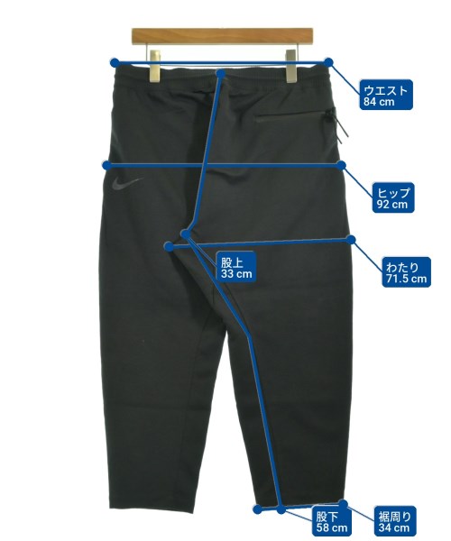 NIKE（ナイキ）クロップドパンツ 黒 サイズ:XL メンズ/2200734433237