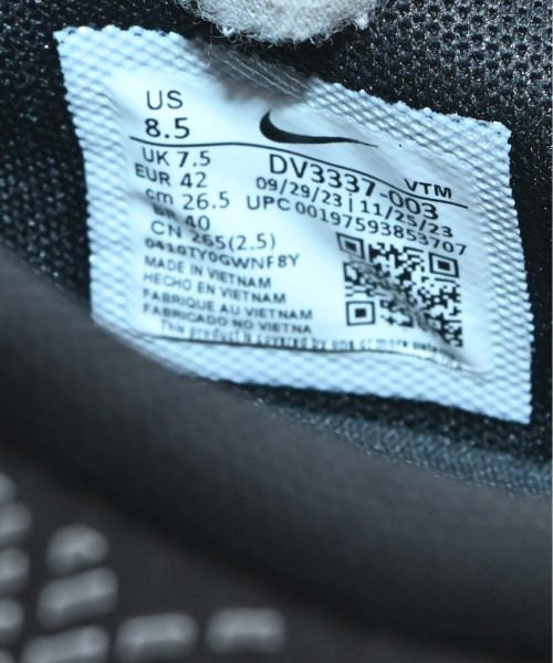 NIKE（ナイキ）スニーカー 黒 サイズ:26.5cm メンズ/2200719945205