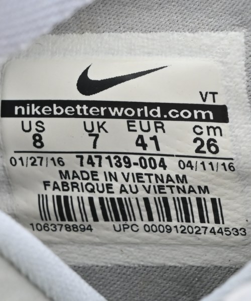 NIKE（ナイキ）スニーカー グレー サイズ:26cm メンズ/2200719973017