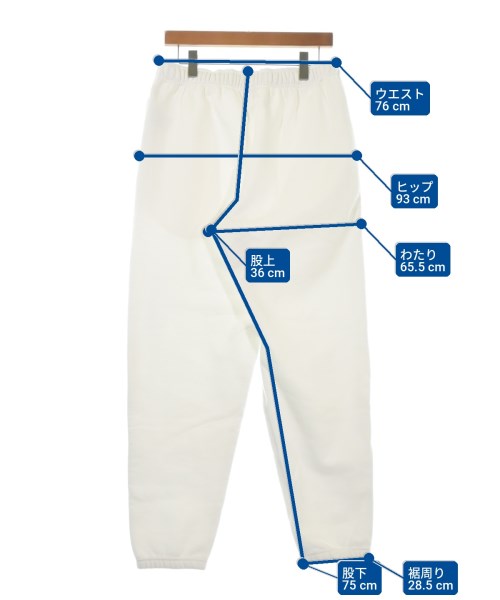 NIKE（ナイキ）スウェットパンツ 白 サイズ:M メンズ/2200719507106