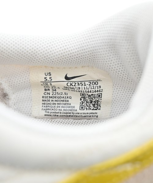 NIKE（ナイキ）スニーカー 白 サイズ:22.5cm レディース/2200717791071