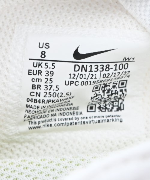 NIKE（ナイキ）スニーカー 白 サイズ:25cm レディース/2200718666385