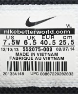 NIKE（ナイキ）スニーカー 黒 サイズ:25.5cm メンズ/2200723705383