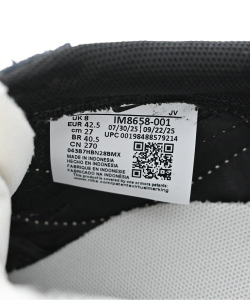 NIKE（ナイキ）スニーカー 黒 サイズ:27cm メンズ/2200723199052