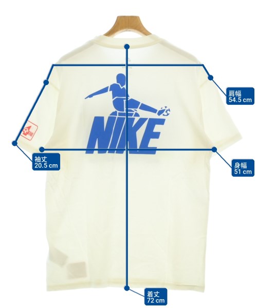 NIKE（ナイキ）Tシャツ・カットソー 白 サイズ:M メンズ/2200723199113