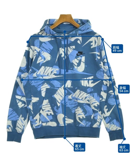 NIKE（ナイキ）パーカー 青 サイズ:S メンズ/2200721955117