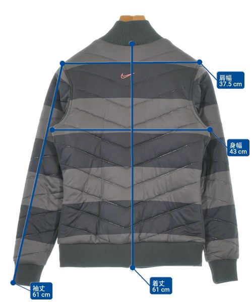 NIKE（ナイキ）ダウンジャケット/ダウンベスト グレー サイズ:S レディース/2200719339059