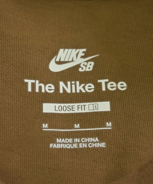 NIKE（ナイキ）Tシャツ・カットソー 茶 サイズ:M メンズ/2200720751031