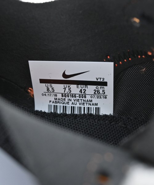 NIKE（ナイキ）スニーカー 黒 サイズ:26.5cm メンズ/2200721612874