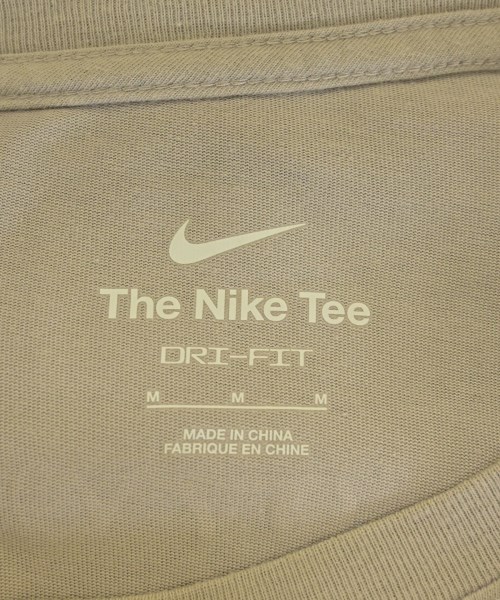 NIKE（ナイキ）Tシャツ・カットソー ベージュ サイズ:M メンズ/2200726477256