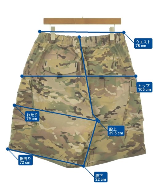 NIKE（ナイキ）ショートパンツ カーキ サイズ:XL メンズ/2200726377075