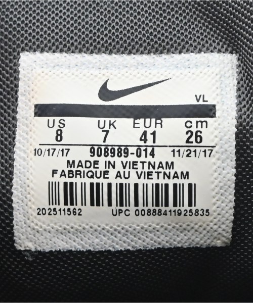 NIKE（ナイキ）スニーカー グレー サイズ:26cm メンズ/2200727449023
