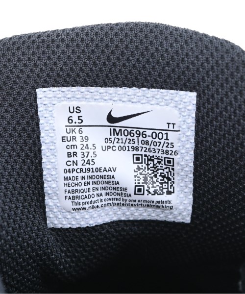 NIKE（ナイキ）スニーカー 黒 サイズ:24.5cm レディース/2200728193062