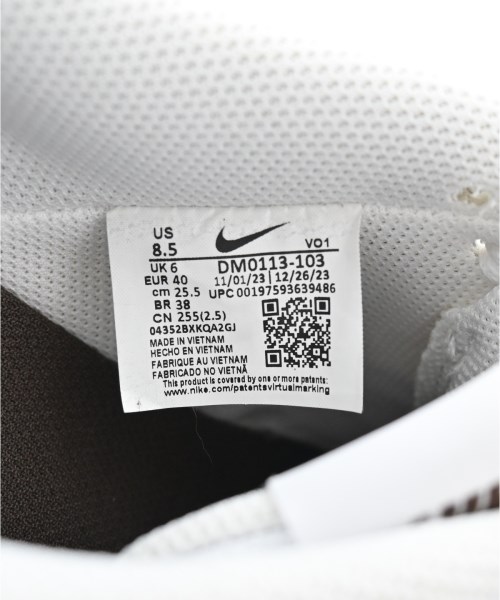 NIKE（ナイキ）スニーカー 白 サイズ:25.5cm メンズ/2200676642186