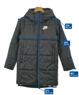 NIKE（ナイキ）ダウンコート 黒 サイズ:S レディース/2200672719028