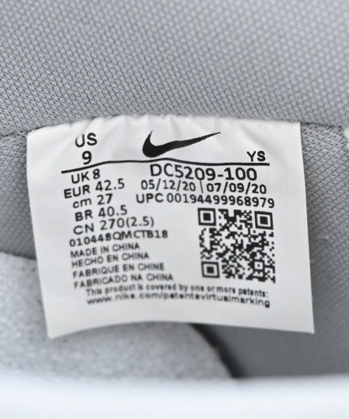 NIKE（ナイキ）スニーカー 白 サイズ:27cm メンズ/2200683878042