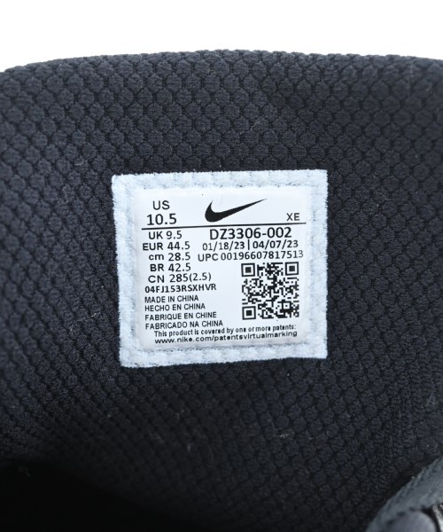 NIKE（ナイキ）スニーカー 黒 サイズ:28.5cm メンズ/2200679673682