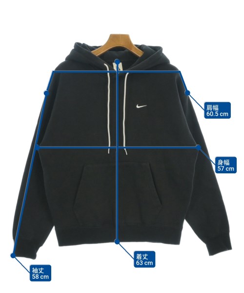 NIKE（ナイキ）パーカー 黒 サイズ:M メンズ/2200681075115