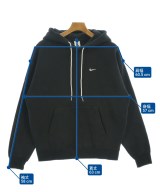 NIKE（ナイキ）パーカー 黒 サイズ:M メンズ/2200681075115