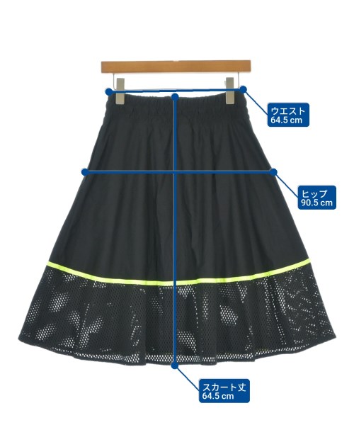 NIKE（ナイキ）ロング・マキシ丈スカート 黒 サイズ:XS レディース/2200679676027